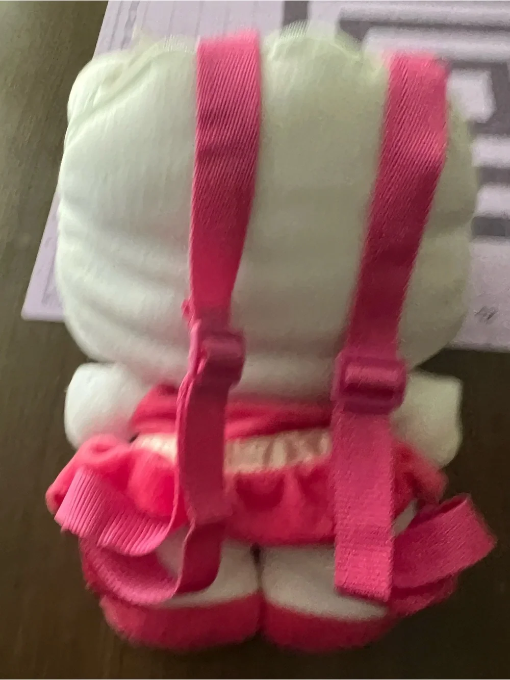 Hello Kitty by Sanrio Plush Backpack Pink Ballerina 2011 FAB Starpoint Y2K